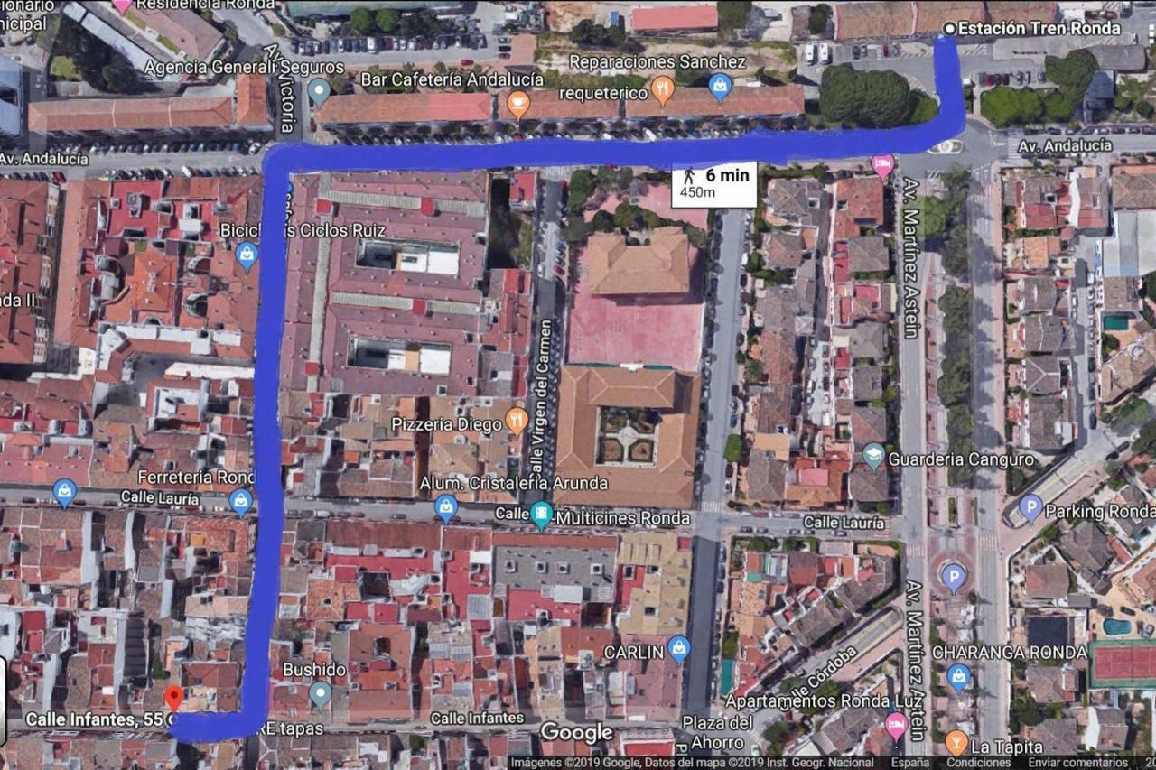 Apartamento cómodo y acogedor en el centro con WiFi Ronda Exterior foto